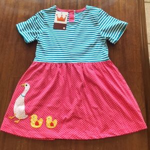 Girl’s Appliqué Dress